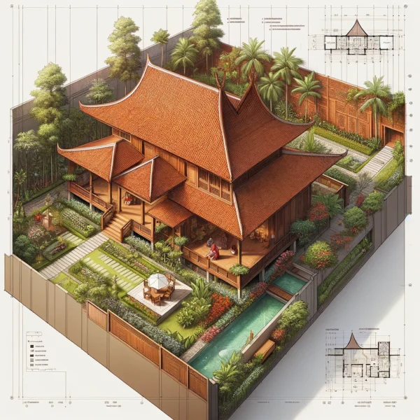 Desain Rumah Adat Jawa Timur - Image 4