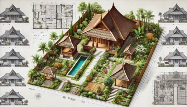 Desain Rumah Adat Jawa Barat